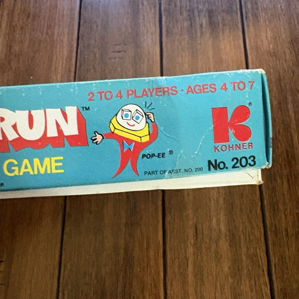 Vintage Run Rabbit Run Pop-O-Matic Game 1969 Kohner Incomplete Parts Repair